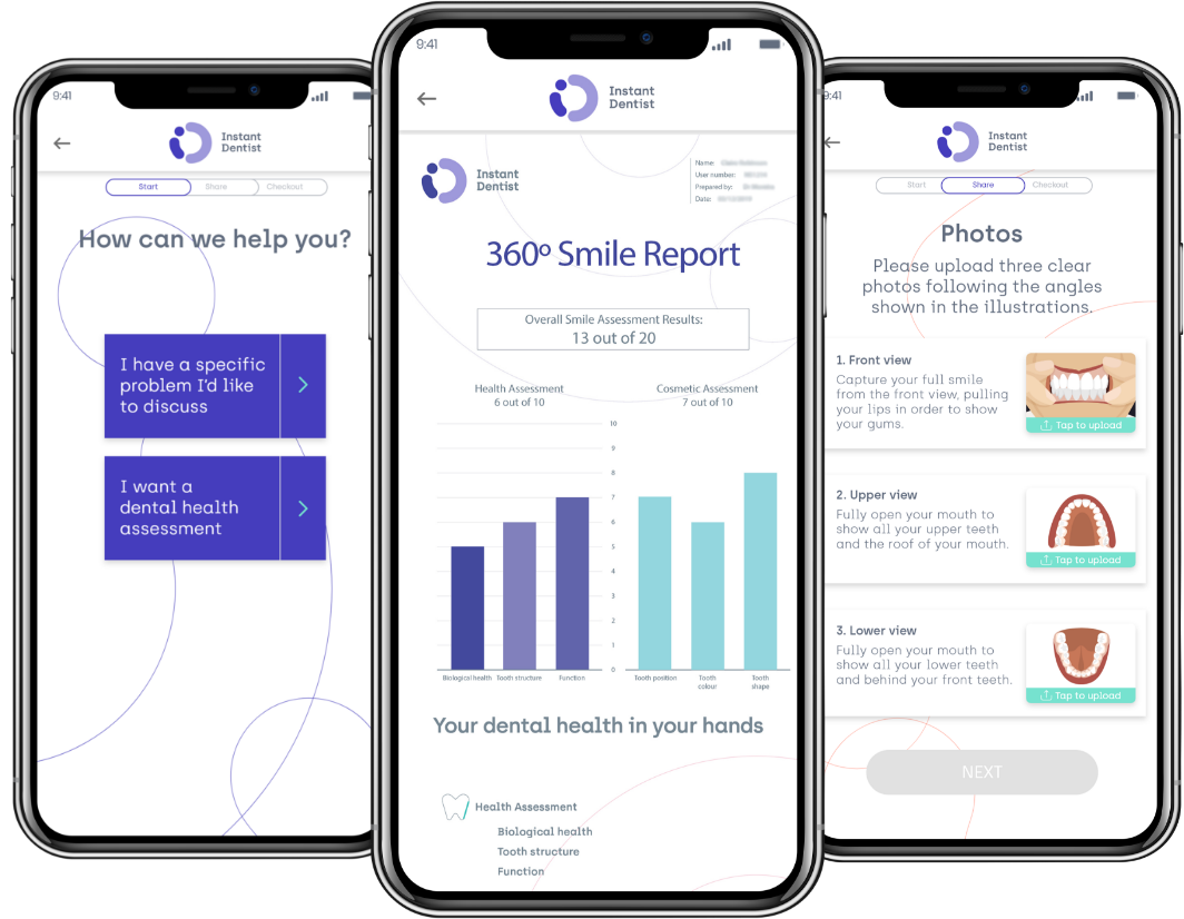 Hassle free data driven teledentistry